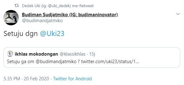 Budiman Sudjatmiko sependapat dengan kritikan PSI soal RUU Ketahanan Keluarga (Twitter)