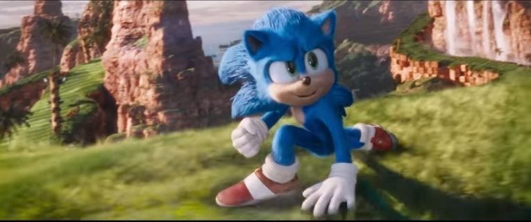 Salah satu adegan di film Sonic The Hedgehog [YouTube/ Paramount Pictures]