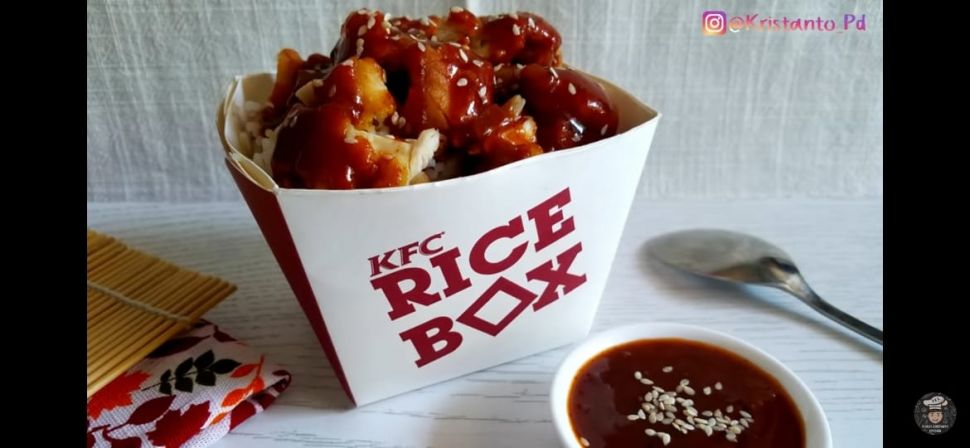 Rice Box ala KFC (YouTube/Puguh Kristanto Kitchen)