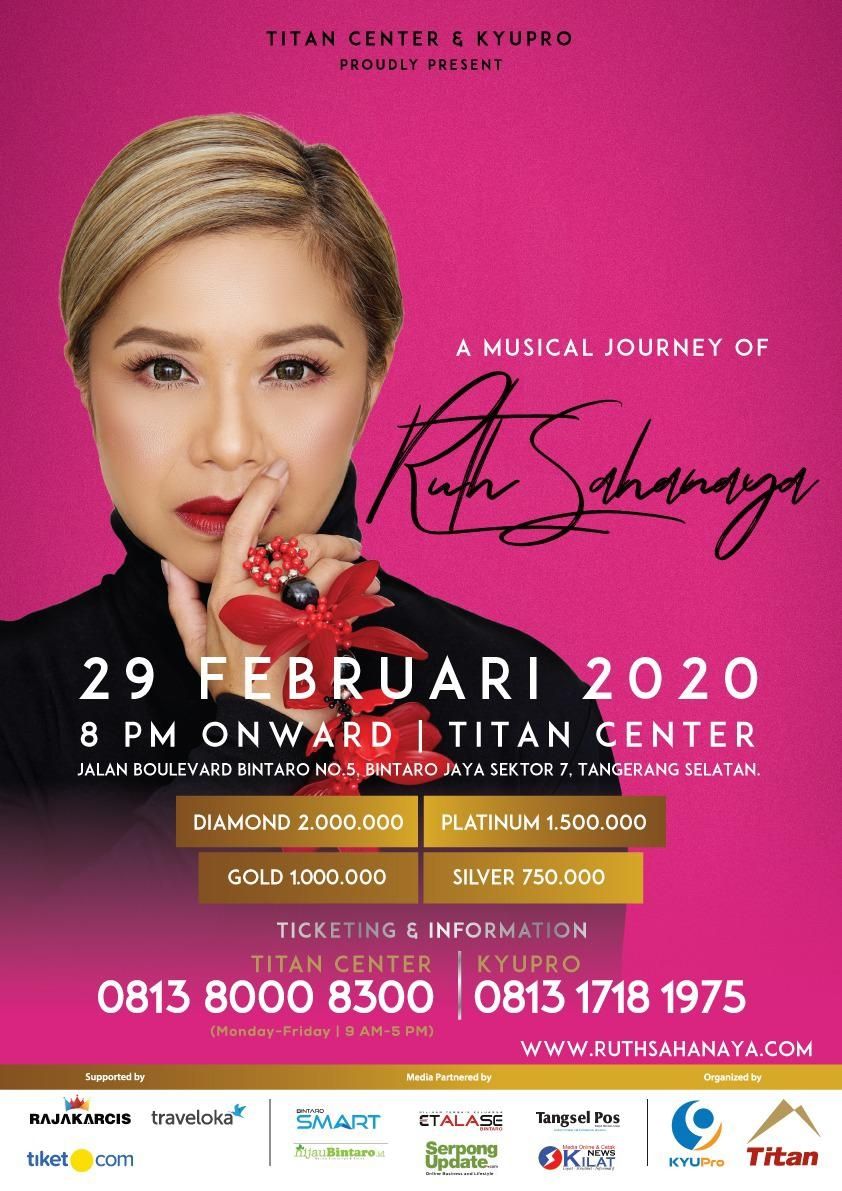 Konser Ruth Sahanaya [Instagram]