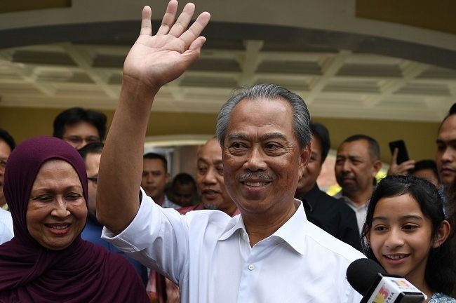 Muhyiddin Yassin ditunjuk menjadi Perdana Menteri Malaysia yang baru. (Foto: AFP)