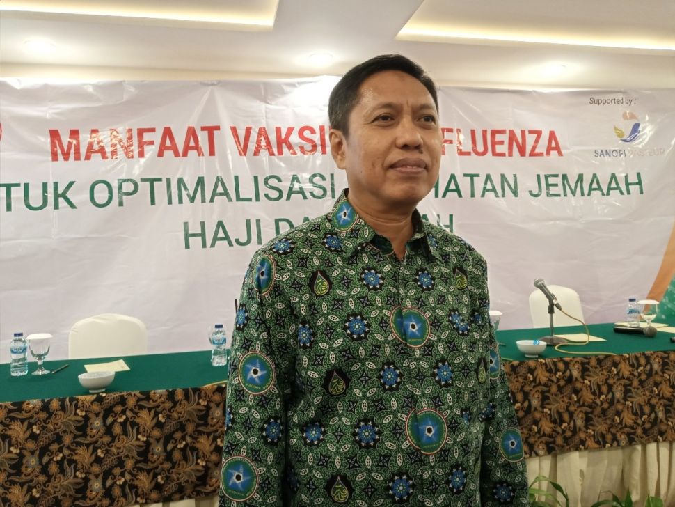 Ketua Perhimpunan Kedokteran Haji Indonesia (PERDOKHI), Muhammad Ilyas, (Suara.com/ Lilis Varwati)