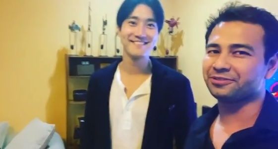 Raffi Ahmad dan Choi Siwon [Instagram]