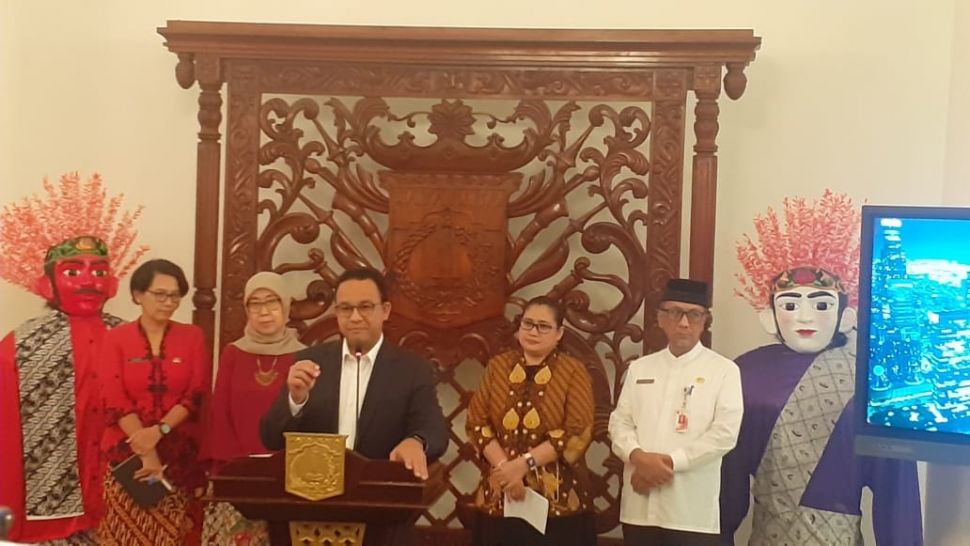 Gubernur DKI Jakarta Anies Baswedan. (Suara.com/Fakhri)