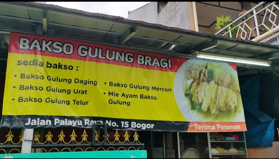 Bakso Gulung Bragi, Bakso Dibungkus Kembang Tahu. (Suara.com/Frieda Isyana)