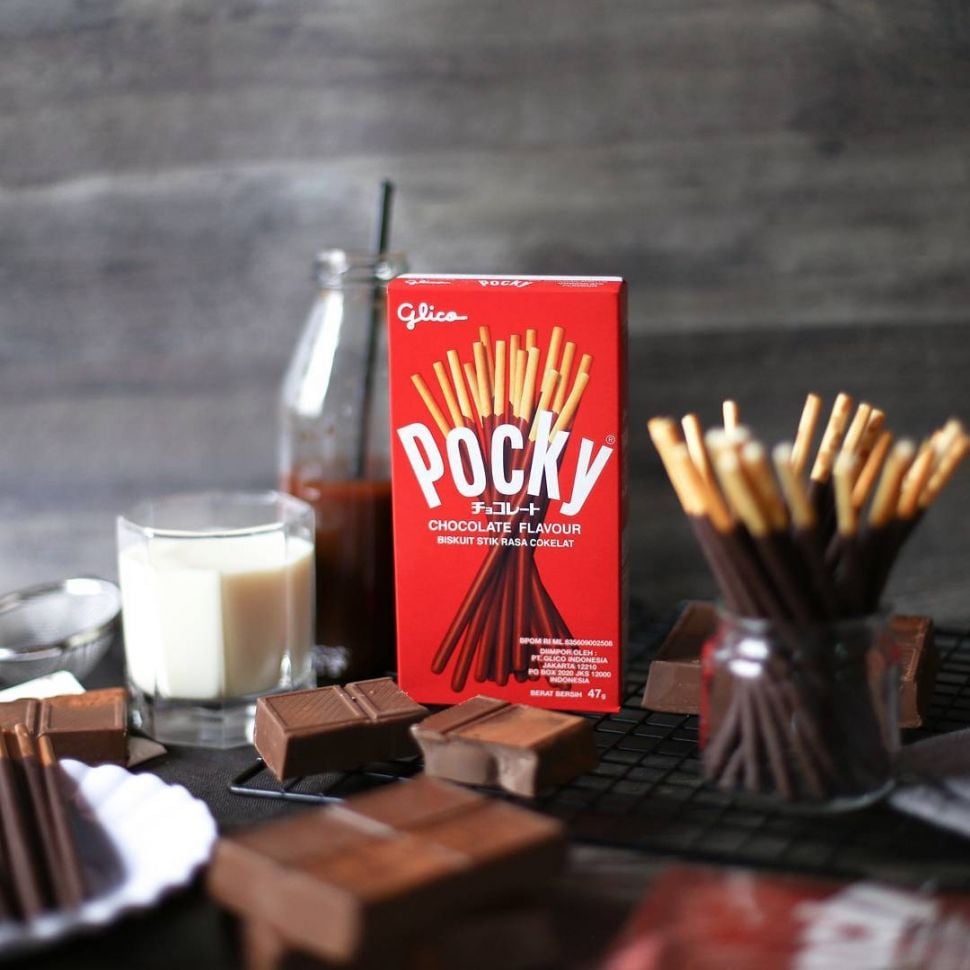 Biskuit Pocky. (Instagram/@pockyindonesia)