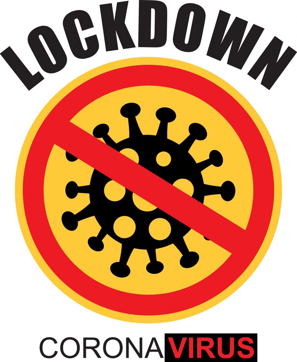 Ilustrasi Lockdown. (Shutterstock)