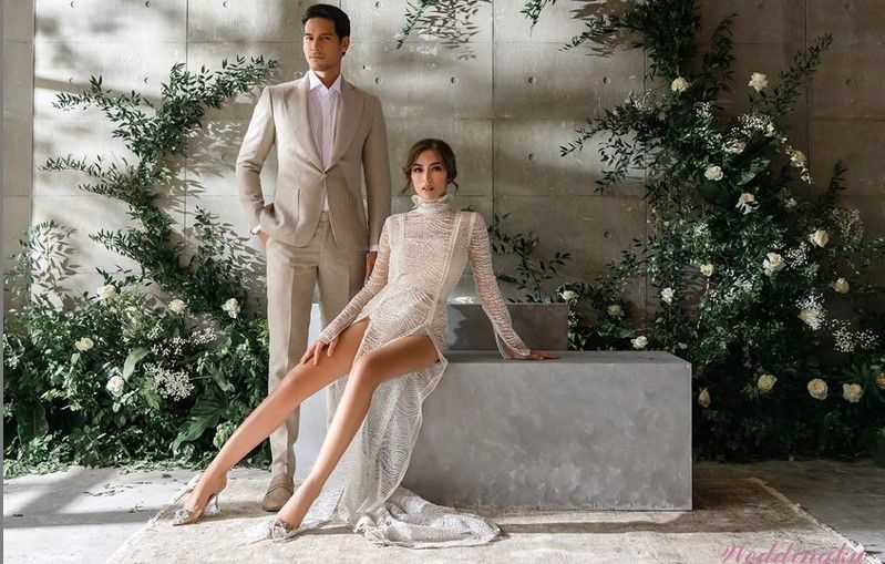 Jessica Iskandar pamer foto prewedding dengan Richard Kyle. [Instagram]