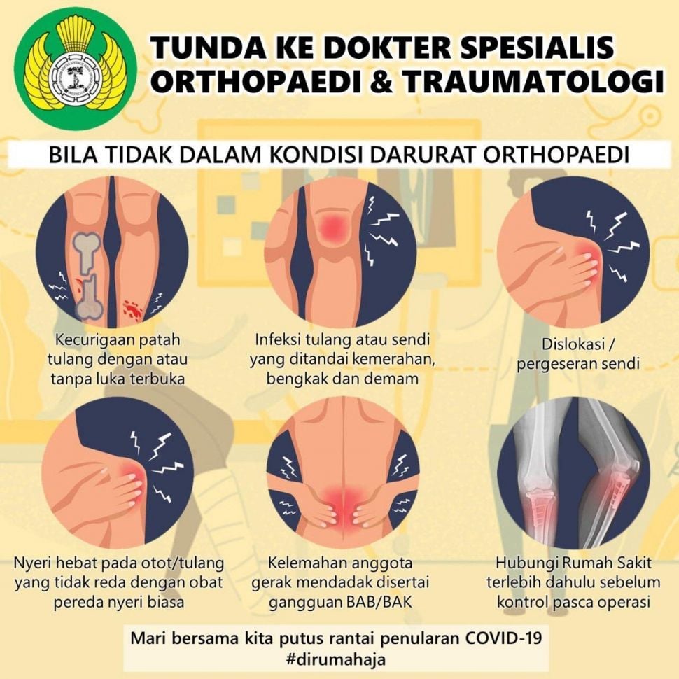 Spesialis orthopaedi. (Twitter)