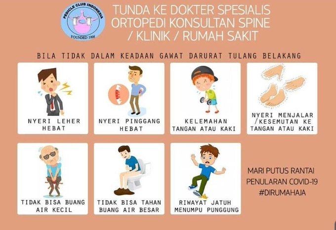 Dokter spesialis ortopedi. (Twitter)