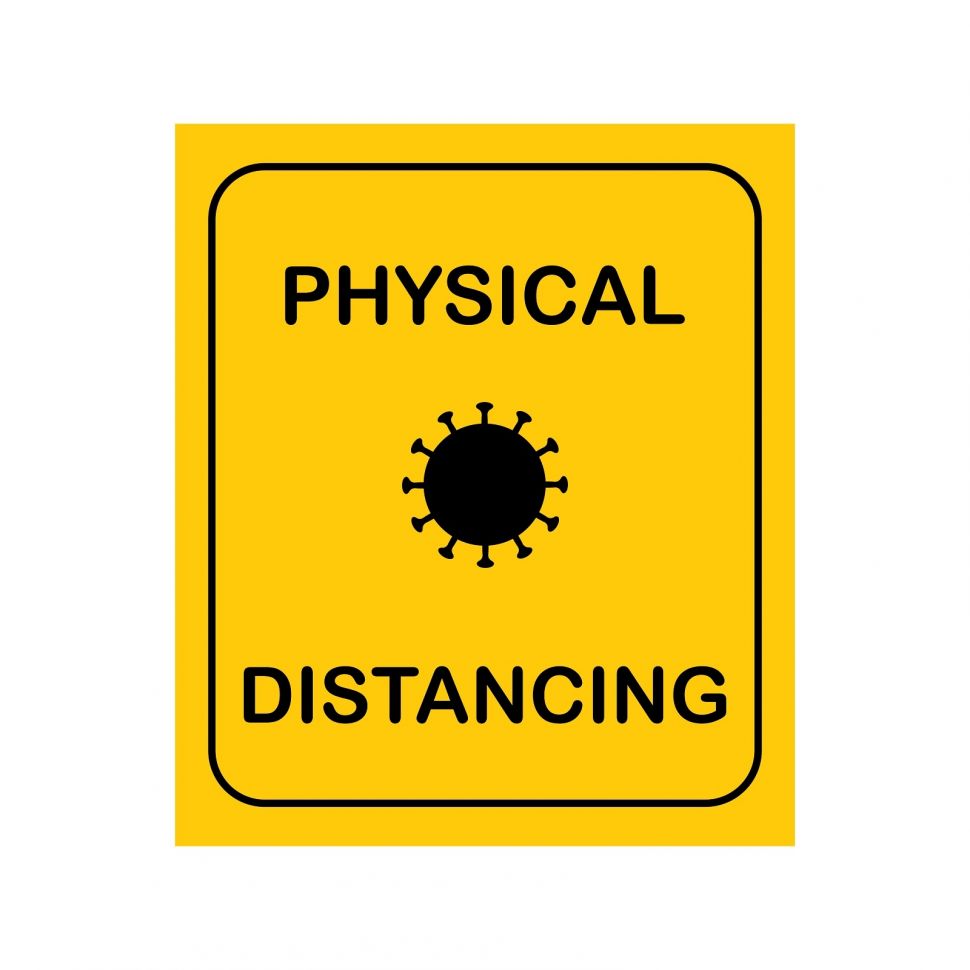 Ilustrasi Physical Distancing. [Shutterstock]