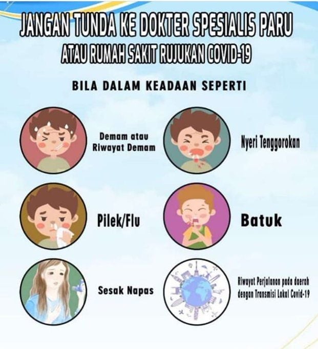 Dokter spesialis paru. (Twitter)