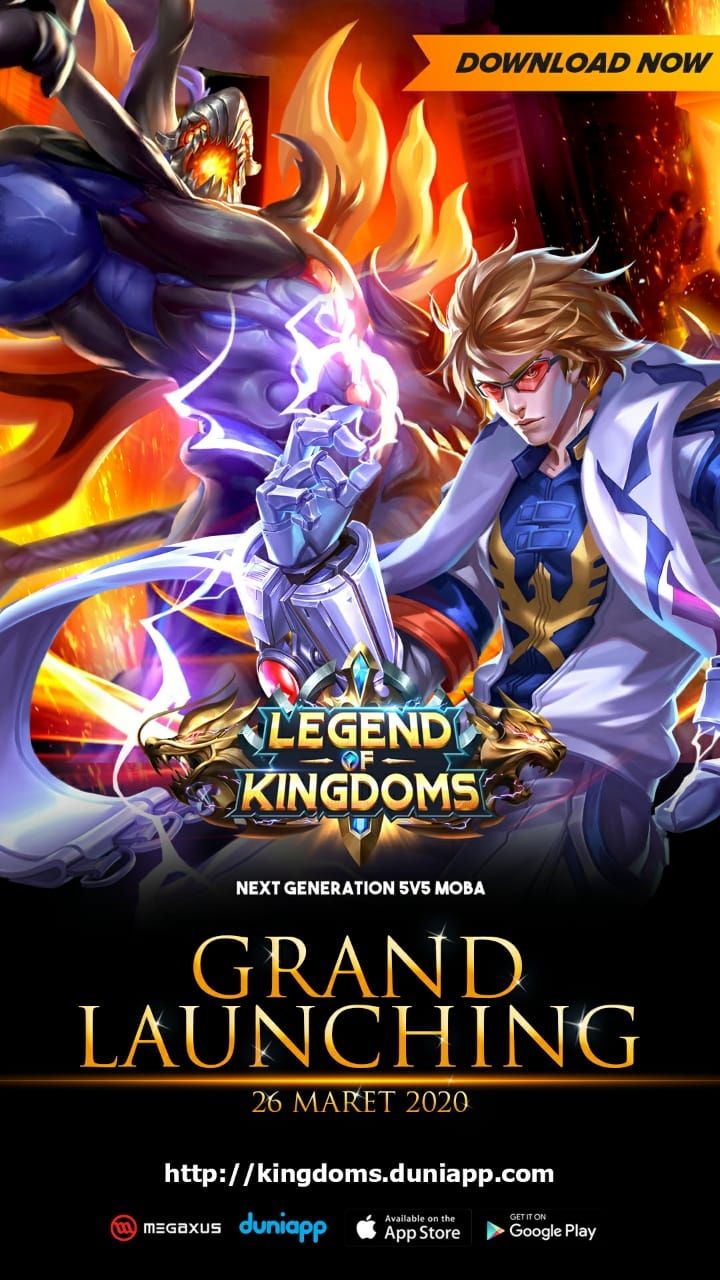 Game legends of kingdom resmi dirilis. (Dok. Megaxus)