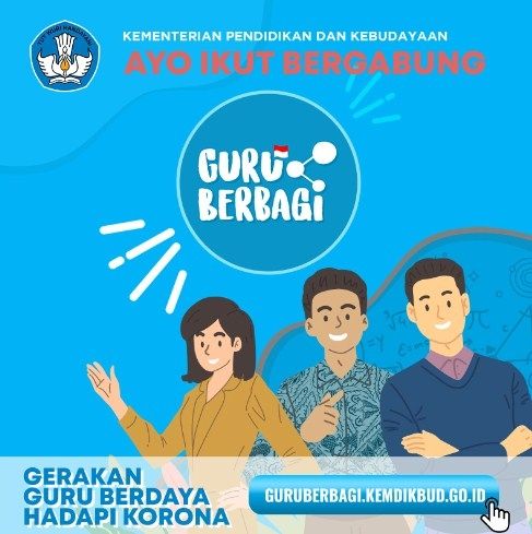 Ilustrasi laman Guru Berbagi. (Dok : Kemendikbud)
