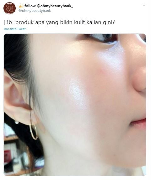 Rahasia Kulit Glowing ala Warganet (twitter.com/ohmybeautybank)