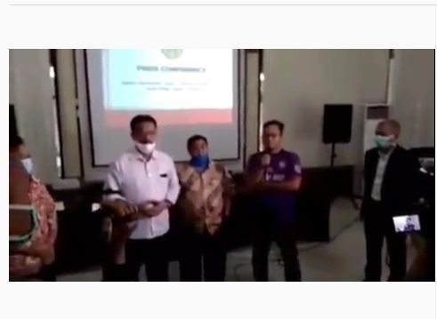 Video klarifikasi dan permintaan maaf warga yang tolak jenazah perawat (Instagram/@ndorobeii)