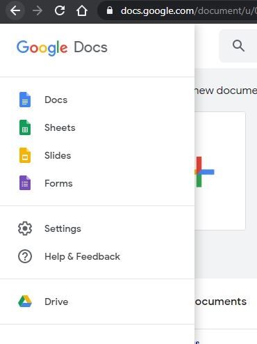 Docs google form