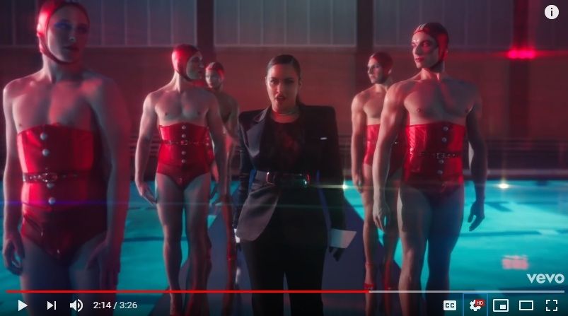 Petikan video klip I'm Ready lagu kolaborasi Demi Lovato dan Sam Smith [Youtube/sam smith]