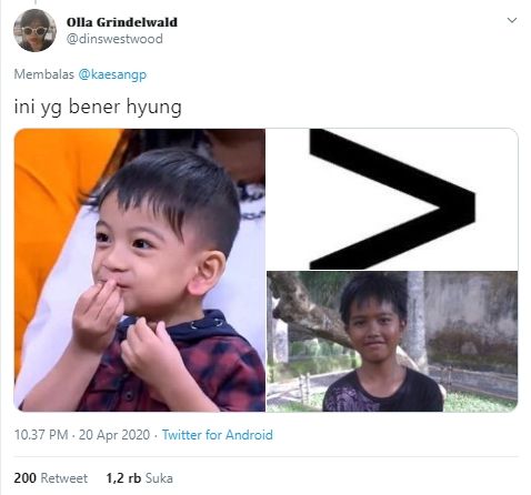 Kaesang Meme (Twitter).