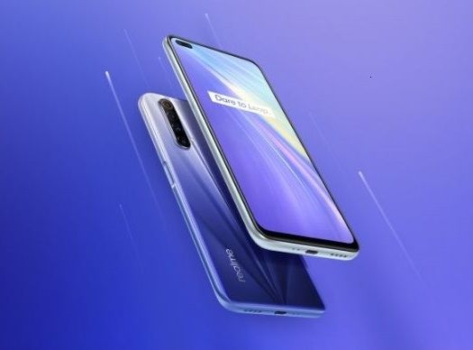 Bodi depan dan belakang Realme X50m 5G. (Realme China)