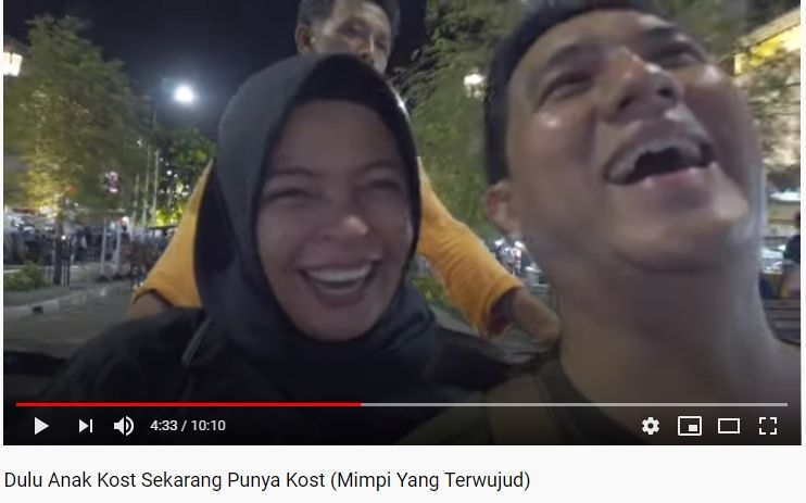 Tantri Kotak mengunggah vlog saat liburan ke Jogja bersama suaminya, Arda Naff. [Keluarga Tanarda / Youtube]