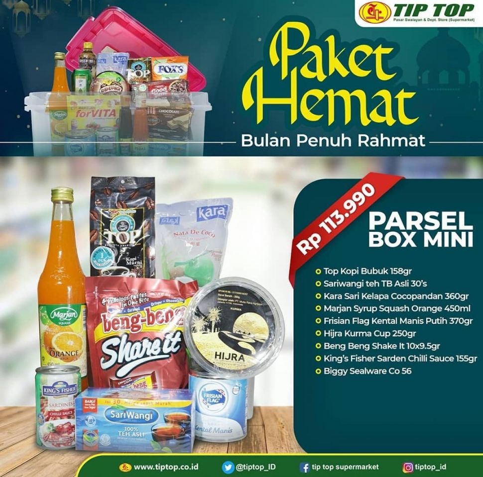 Promo dan Diskon Menarik Selama Ramadan (Tip Top)