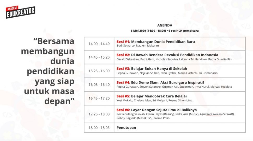Rundown Akademi Edukreator