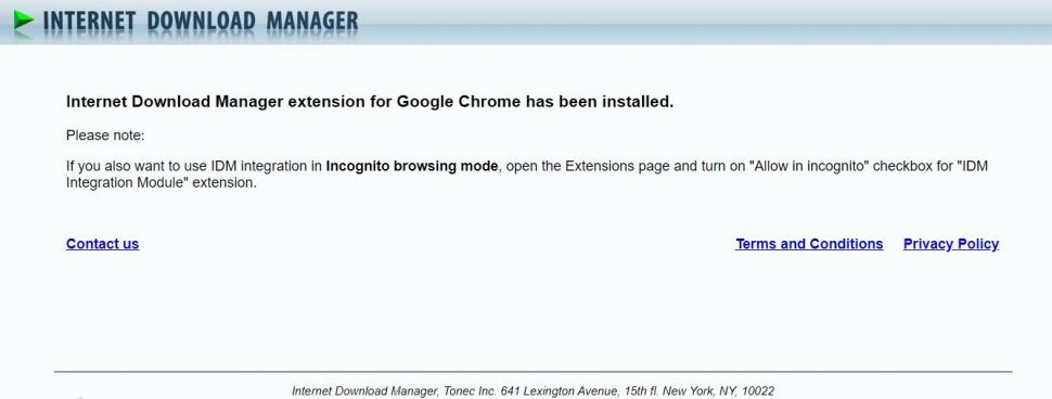 Internet Download Manager sudah terinstall pada Google Chrome. (HiTekno.com)