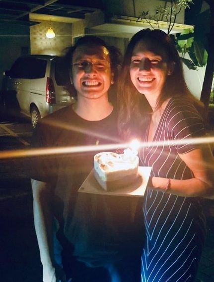 Nadine Chandrawinata dan suaminya, Dimas Anggara [Instagram/nadinelist]