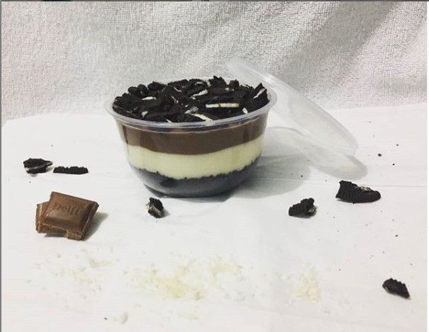 Ilustrasi Choco Cheese Cake. (dok: Instagram/ farahmahdia)