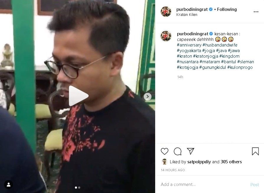 KPH Purbodiningrat dan GKR Maduretno - (Instagram/@purbodiningrat)