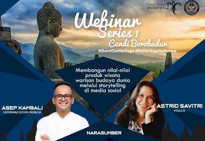 Webinar series "Wisata Heritage", yang akan berlangsung pada 14 Mei 2020, pukul 14.00 WIB. (Dok : Kemenparekraf)