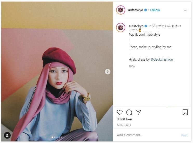 Gaya Hijab Fashionable ala Selebgram Indonesia di Jepang (instagram.com/tokyo)