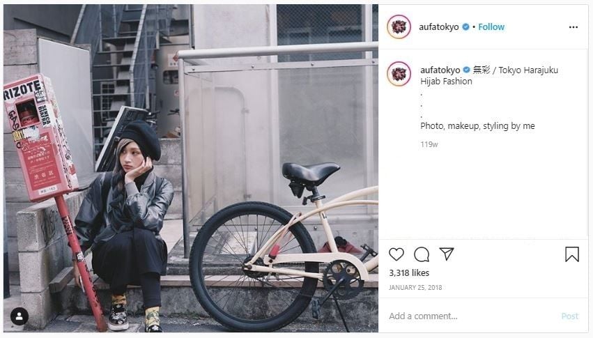 Gaya Hijab Fashionable ala Selebgram Indonesia di Jepang (instagram.com/tokyo)