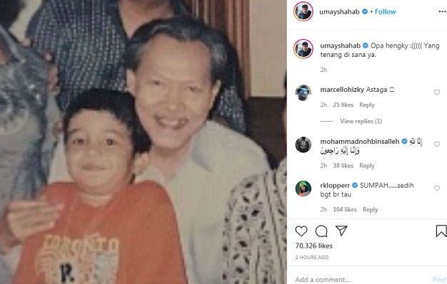 Unggahan Umay Shahab [Instagram]