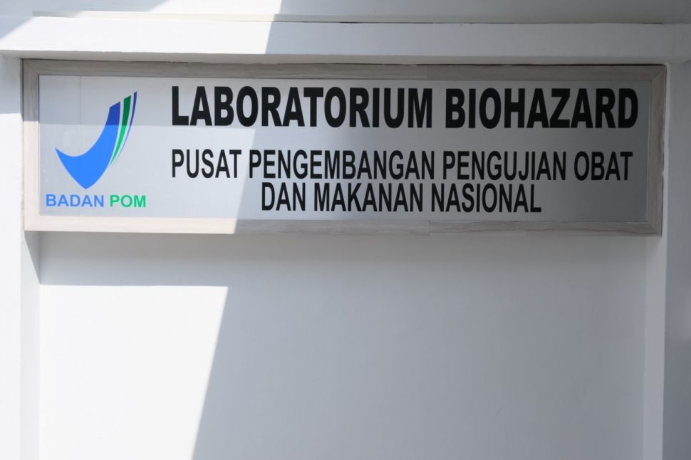 BPOM Dedikasikan Laboratorium Biohazard untuk Periksa Spesimen Covid-19. (Dok. BPOM)