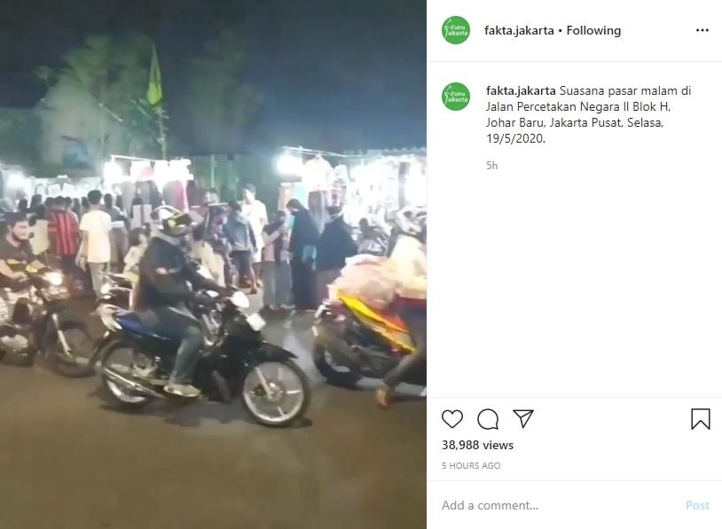 Potret kemacetan lalu lintas jelang lebaran. (Instagram)