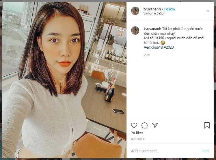 Tampil Makin Cantik, Wanita Ini Dimarahi Ibunya (instagram.com/tvuvananh)