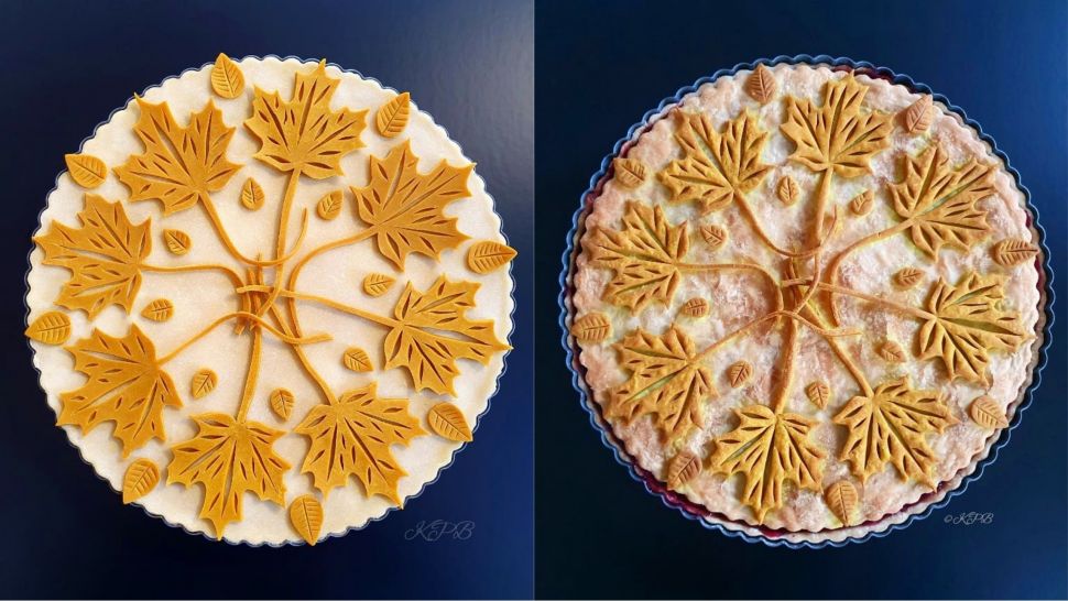 Baker Jerman Ubah Pai Jadi Karya Seni Indah (Instagram/karinpfeiffboschek)