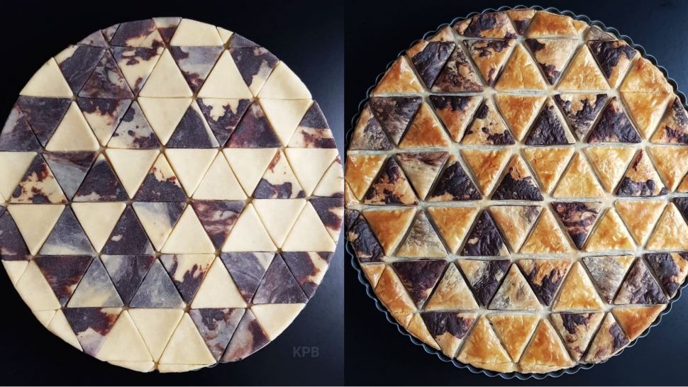 Baker Jerman Ubah Pai Jadi Karya Seni Indah (Instagram/karinpfeiffboschek)