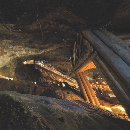 Tambang Garam Wieliczka di Polandia. (Instagram/@wieliczkasaltmine)