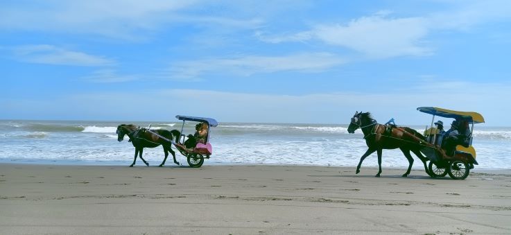 Pantai Parangtritis. (Guideku/Silfa Humairah)