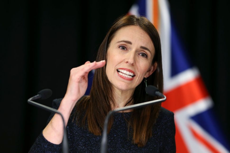 Jacinda Ardern ketika Pemilihan Perdana Menteri Selandia Baru (Getty Images)