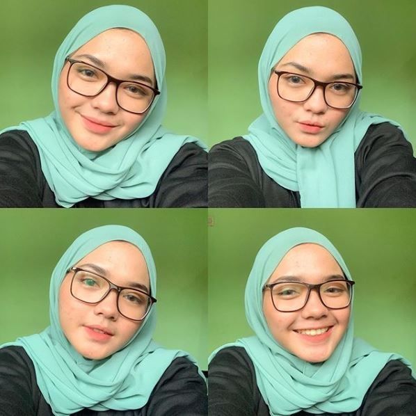 Pemain Persija Jakarta Putri, Anggita Oktaviani pamer foto pakai hijab. (Instagram/anggitaoktavv)