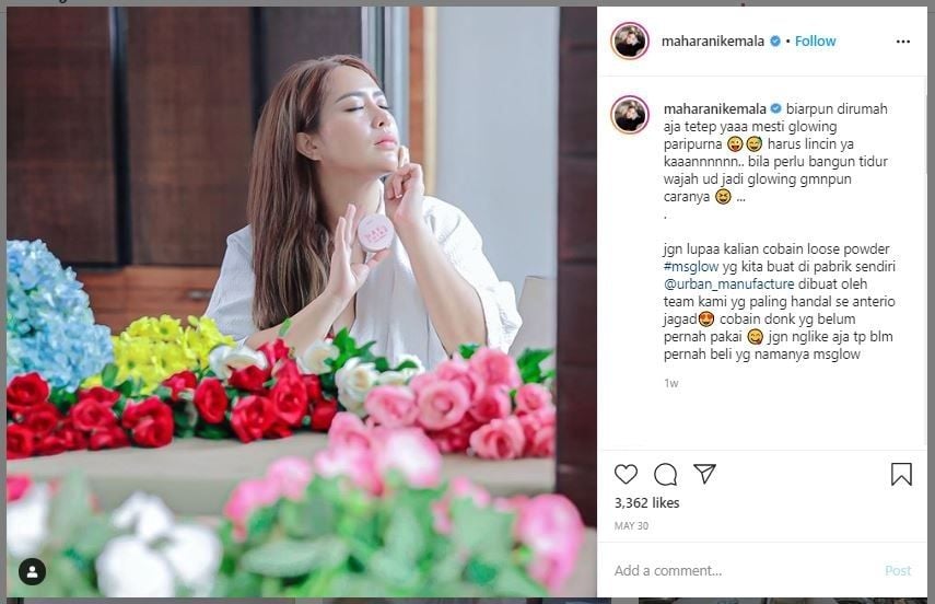 Kadek Maharani Kemala Dewi (instagram.com/maharanikemala)