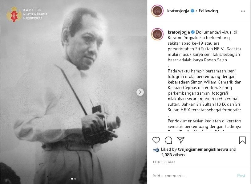 Fotografi di Keraton Jogja - (Instagram/@kratonjogja)