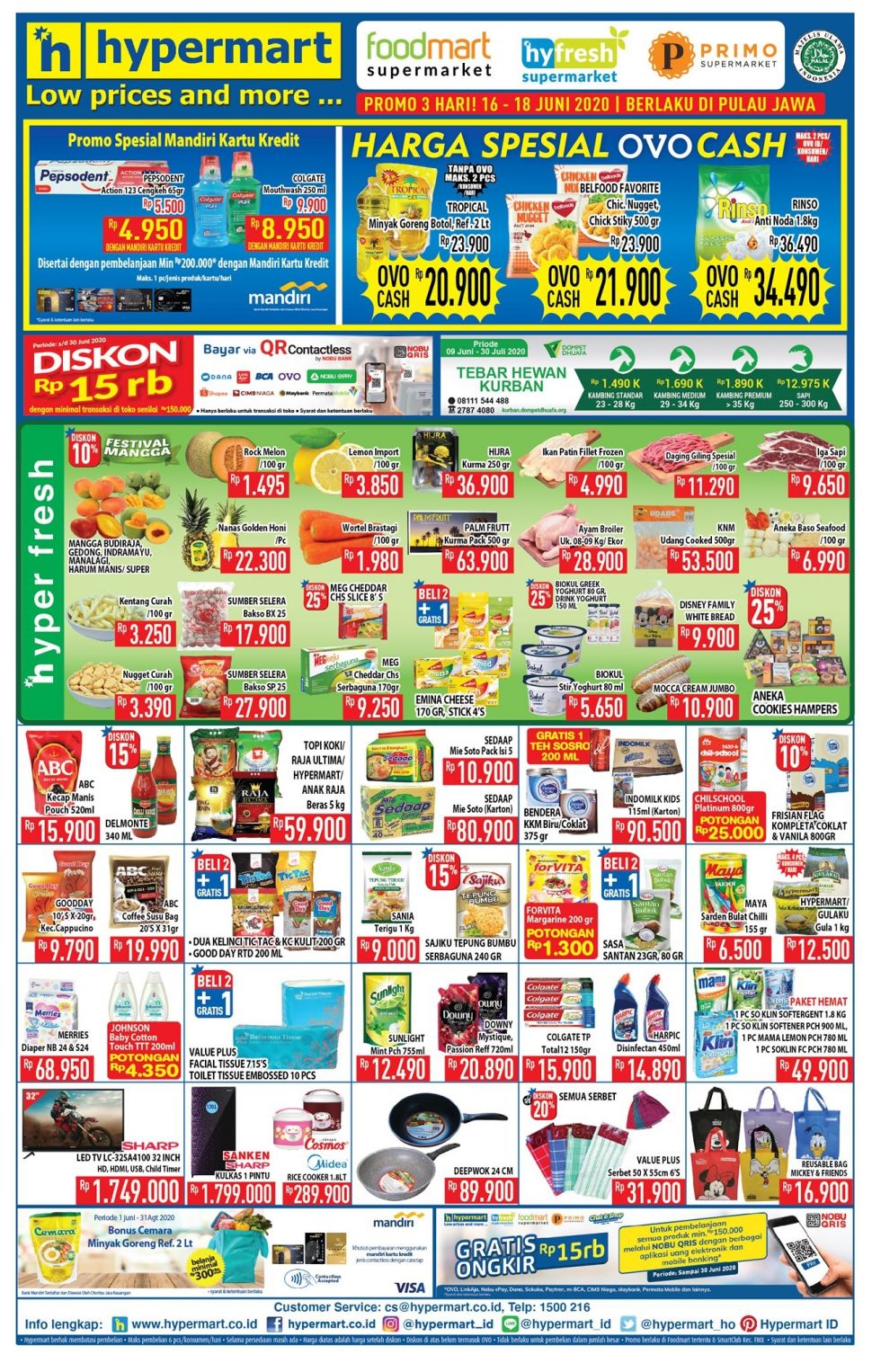 Diskon dan Promo Menarik Hingga 70 persen dari 5 Swalayan Ini (Dok. Katalog Promosi)