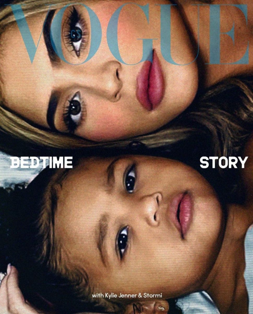 Stormi jadi model sampul Vogue (Instagram/KylieJenner)