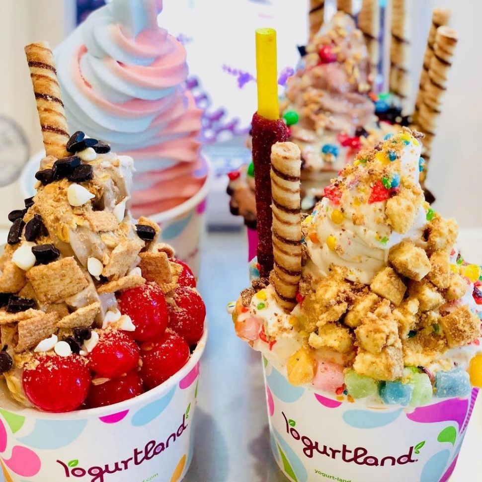 Varian rasa yoghurt dari Yogurtland [dokumentasi pribadi]