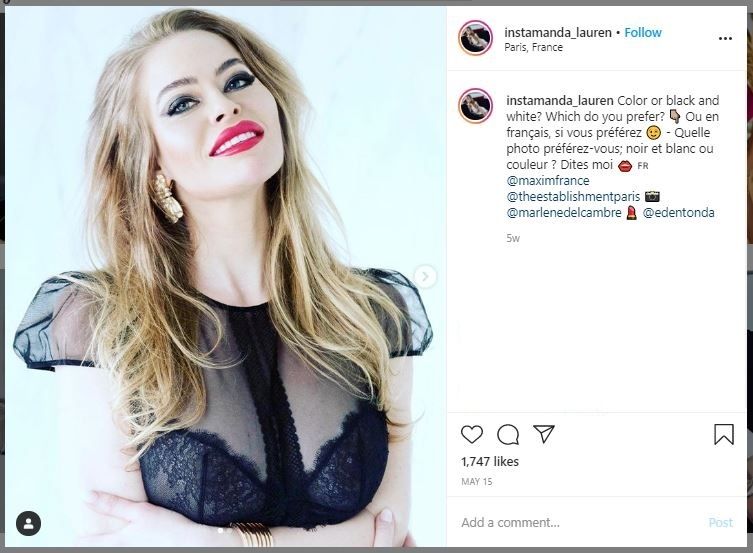 Lockdown, Model Ini Tobat Lakukan Perawatan Kecantikan (instagram.com/instamanda_lauren)